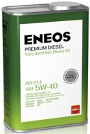 Eneos  CI-4 5w-40 Premium Diesel 1л, масло моторное, синтетика